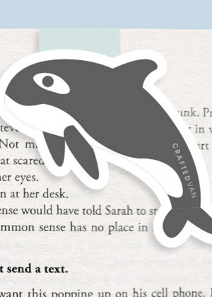 Orca Magnetic Bookmark (Jumbo)