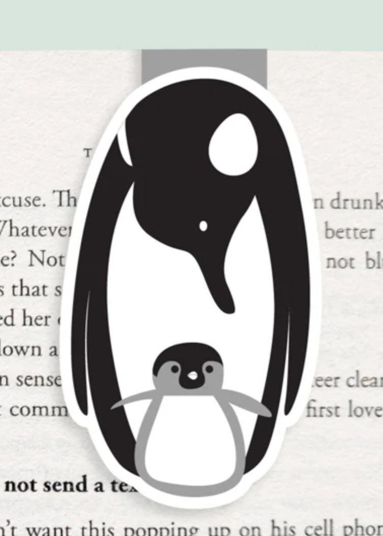 Penguin Magnetic Bookmark (Jumbo)