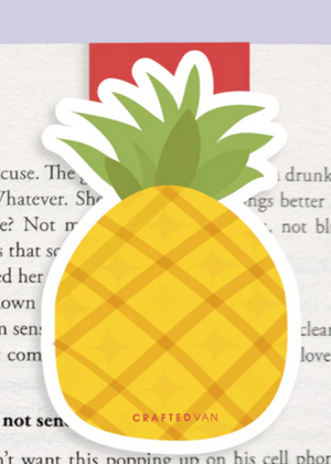 Pineapple Magnetic Bookmark (Jumbo)