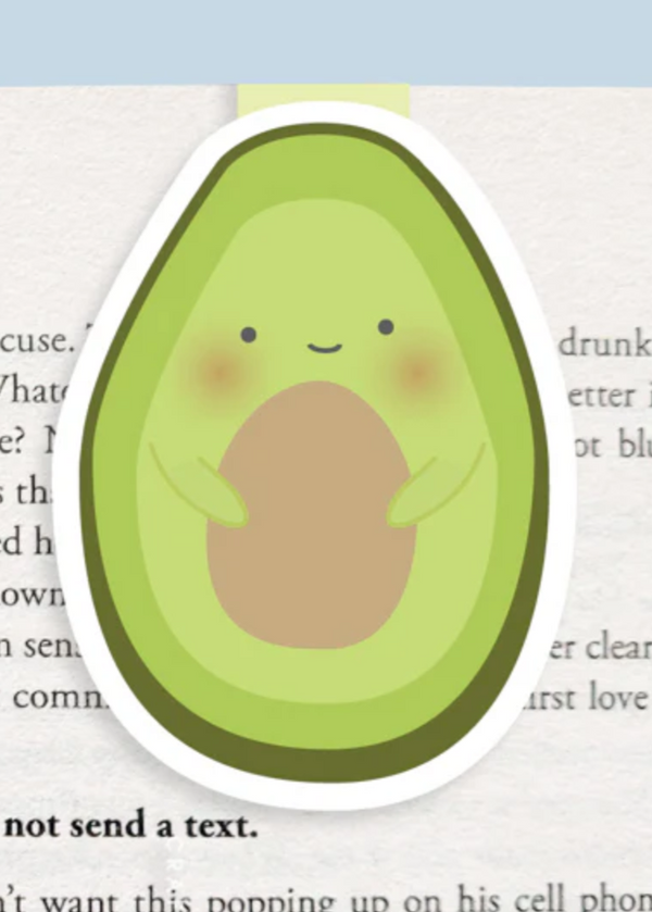 Avocado Magnetic Bookmark (Jumbo)