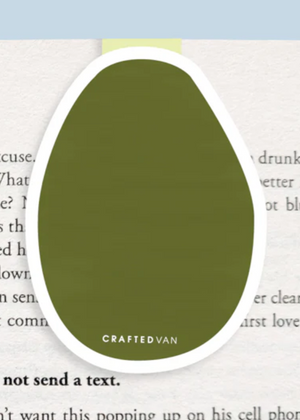 Avocado Magnetic Bookmark (Jumbo)