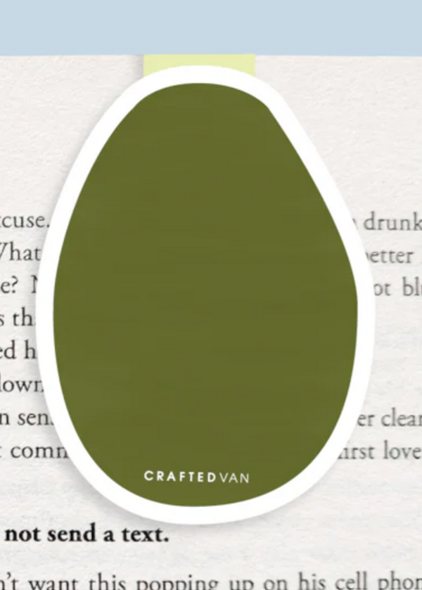 Avocado Magnetic Bookmark (Jumbo)