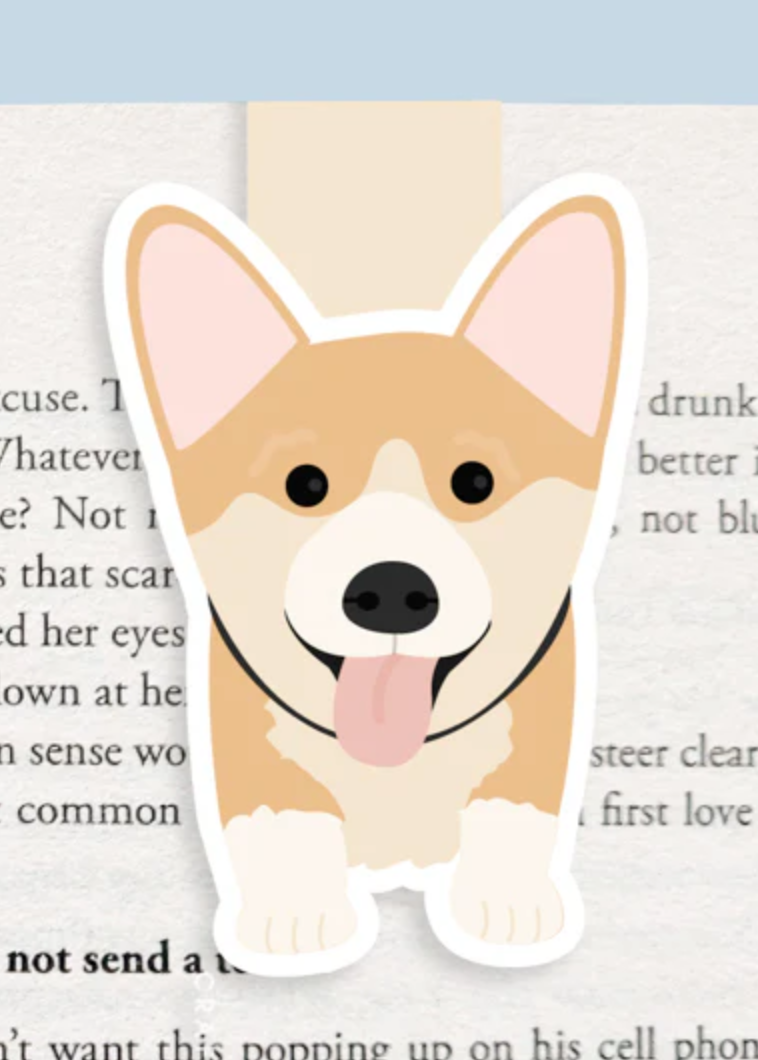 Corgi Magnetic Bookmark (Jumbo)