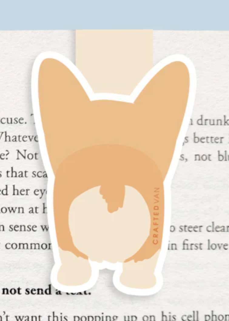Corgi Magnetic Bookmark (Jumbo)