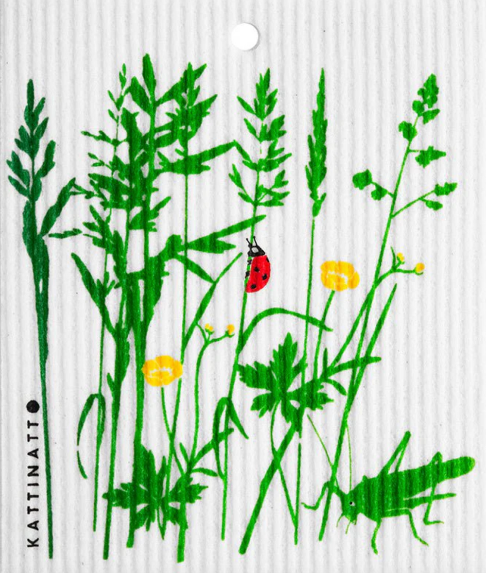 Swedish Meadow Sponge Cloth