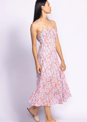 Erika Dress | Blue