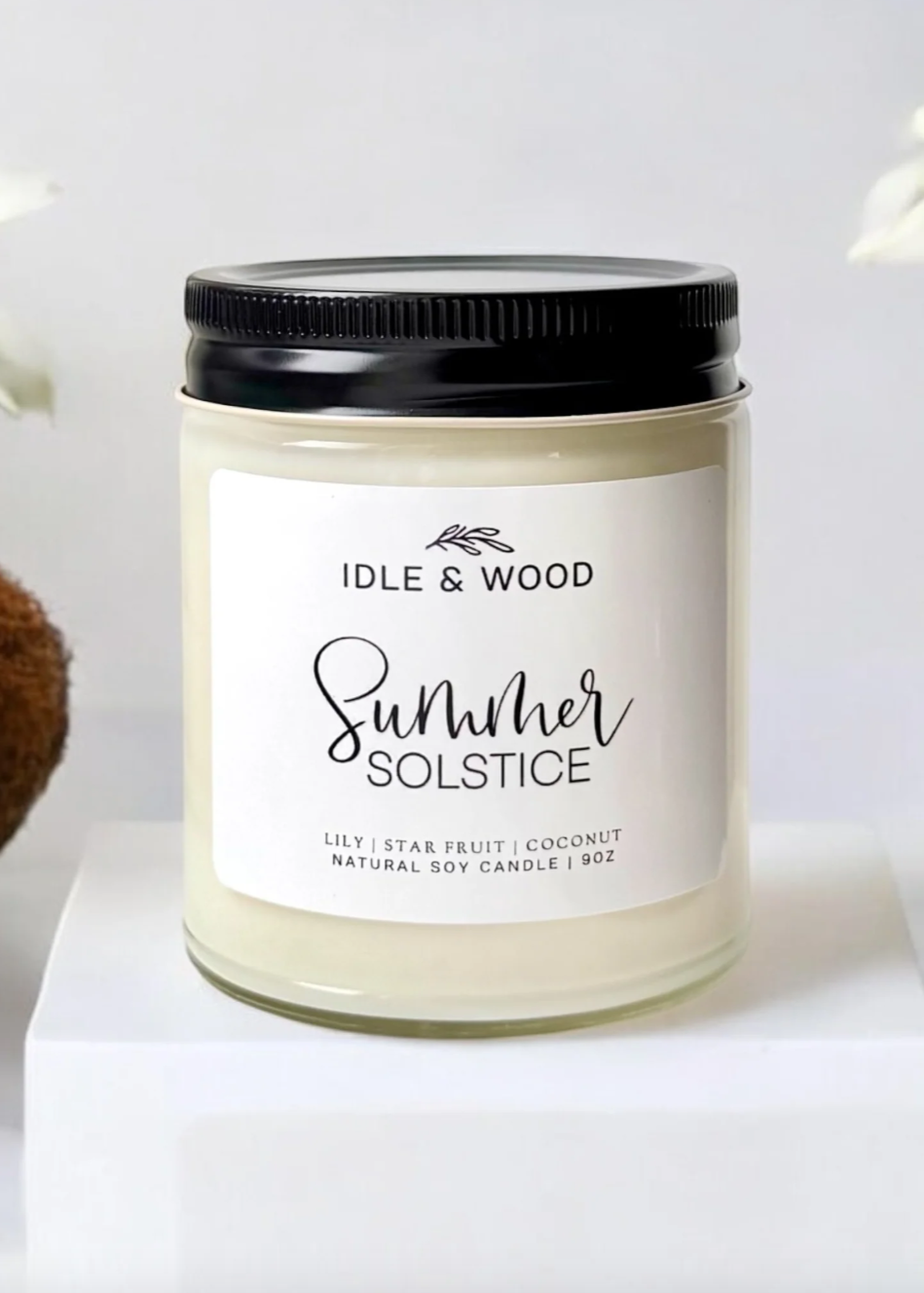 Summer Solstice Candle - Exotic Florals | Star Fruit | Coconut
