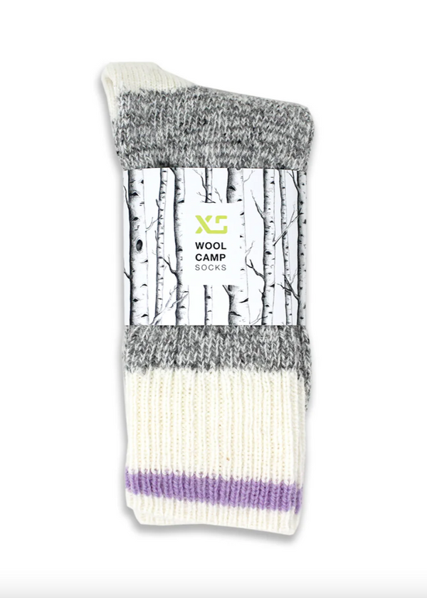 Wool Crew Camp Sock