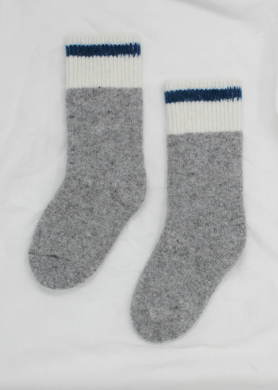 Kids Little Camper Wool Socks
