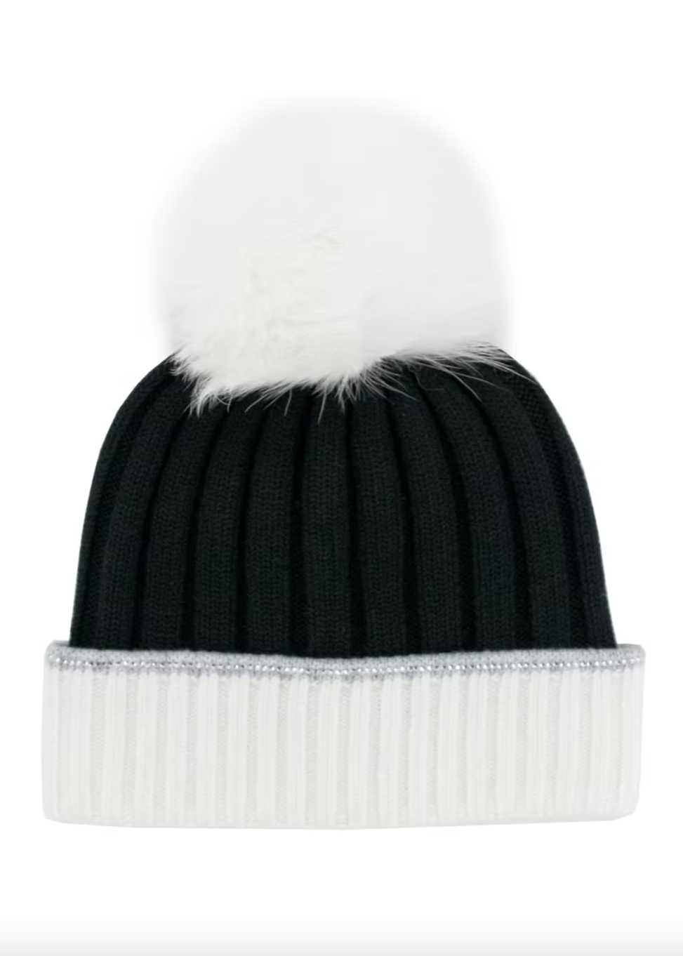 Two Tone Toque - Black