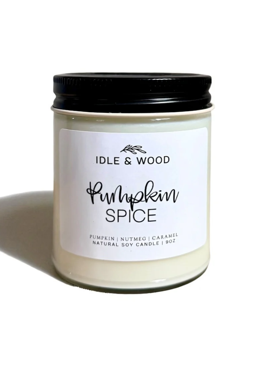 Pumpkin Spice Candle - Pumpkin | Cinnamon | Nutmeg