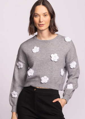 Dahlia Sweater | Grey