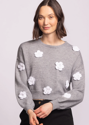 Dahlia Sweater | Grey