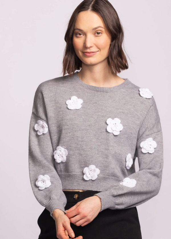 Dahlia Sweater | Grey