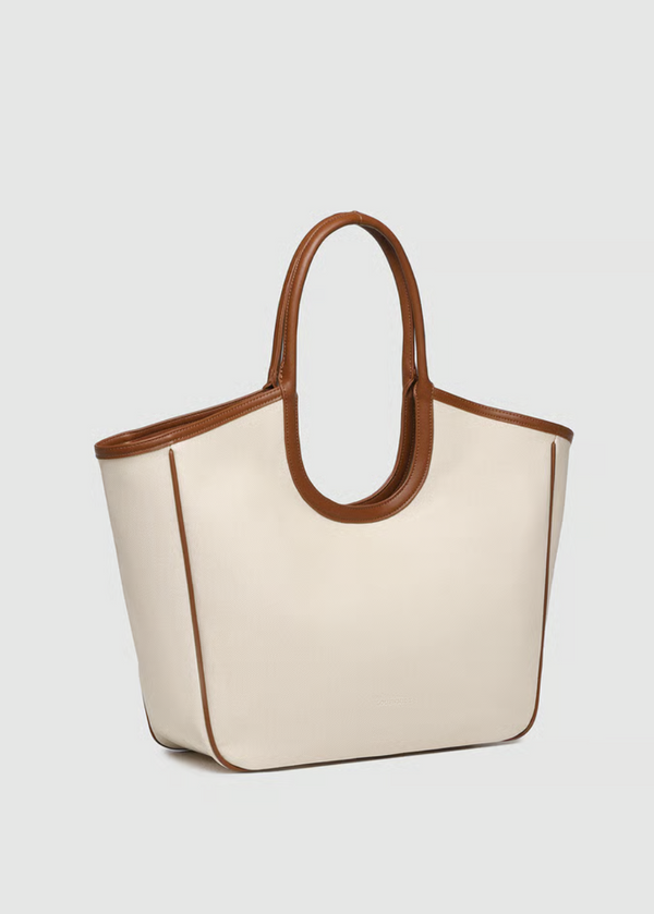 Alexandra Tote Bag | Canvas Tan