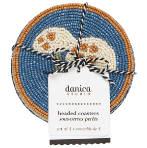 Wildgrove Beaded Coasters Set of 4