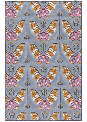 Aurora Block Print Tea Towel