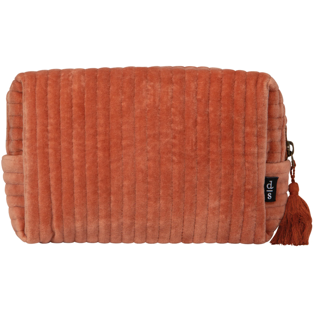 Quilted Velvet Cosmetic Bags
