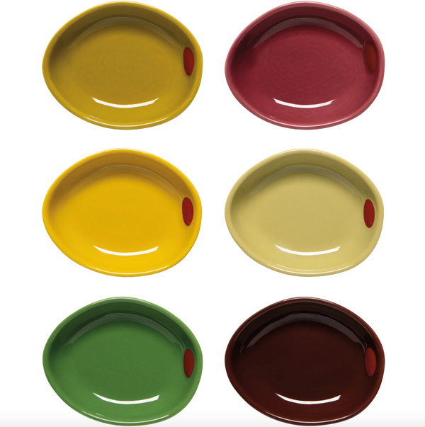 Olives Shaped Pinch Bowls - Set of 6