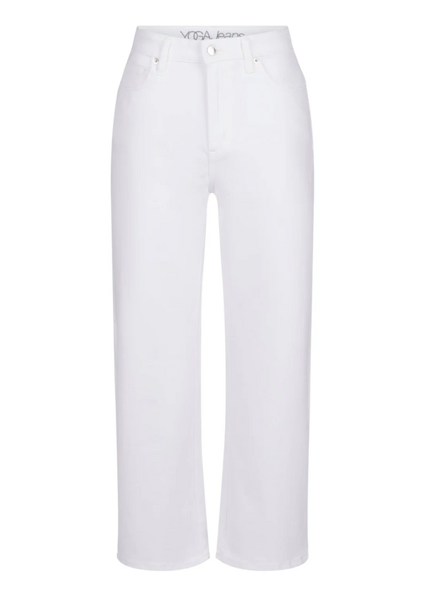 Lily Wide Leg Jeans | White Lotus
