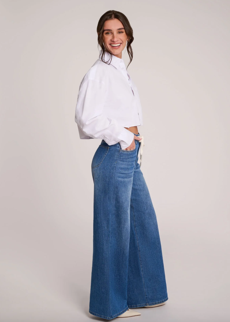 Lily Wide Leg Jeans | Crocus