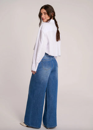 Lily Wide Leg Jeans | Crocus