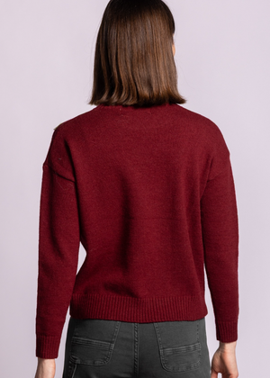 Livingston Sweater | Burgundy