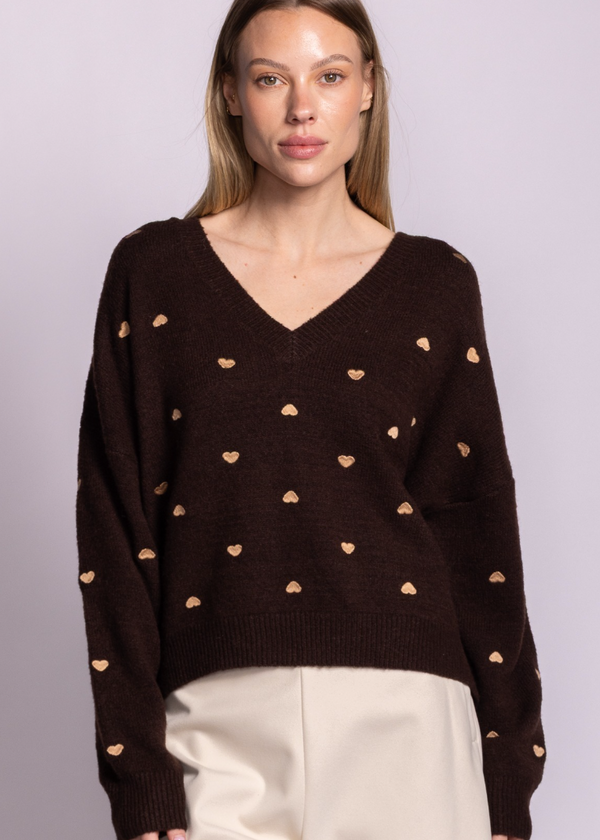 Inima Sweater | Brown