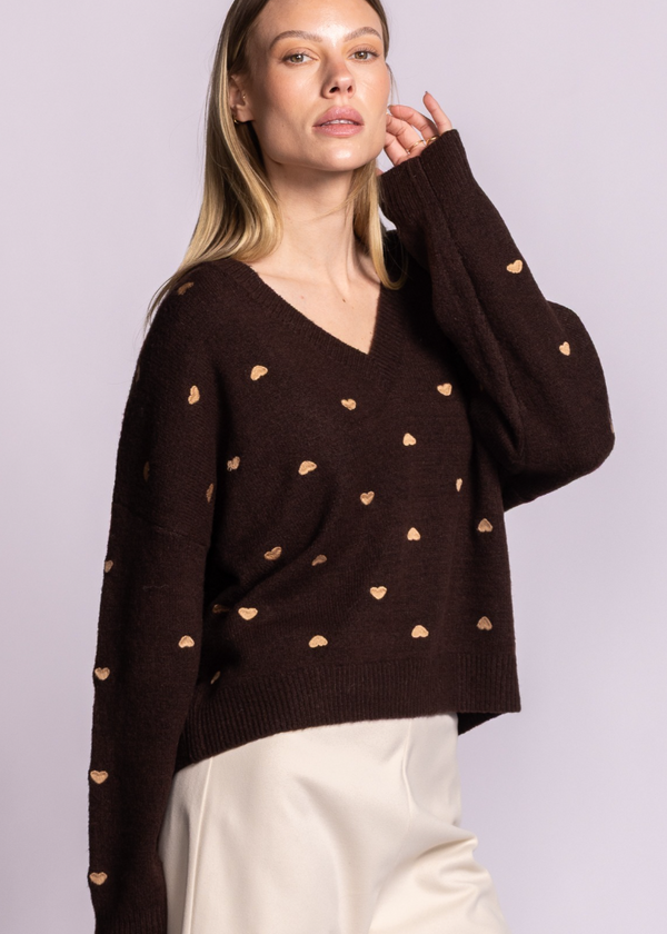 Inima Sweater | Brown