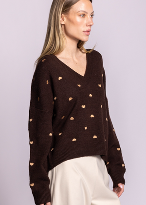 Inima Sweater | Brown