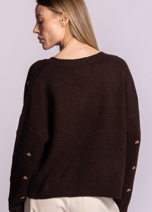 Inima Sweater | Brown