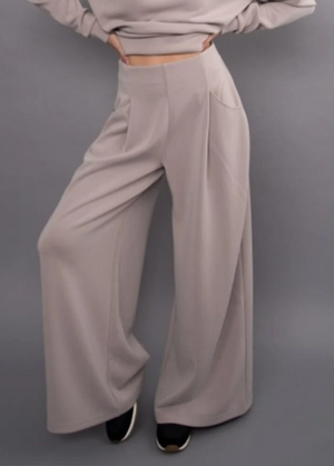 Caressa Soft Knit Wide Leg Pant | Birch