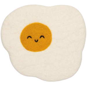 Egg Felted Wool Trivet