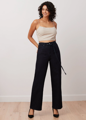Lily Wide Leg Jeans | Abel
