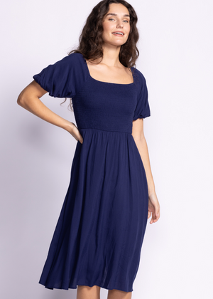 Stassi Dress | Navy