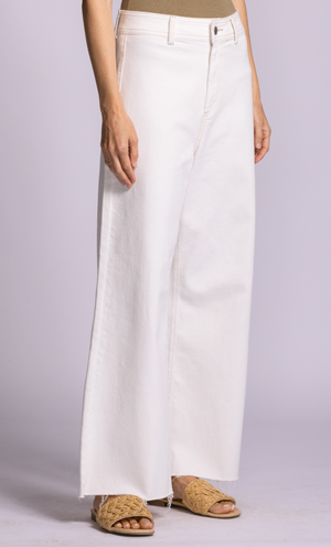Mallory Denim | White