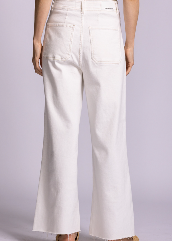 Mallory Denim | White