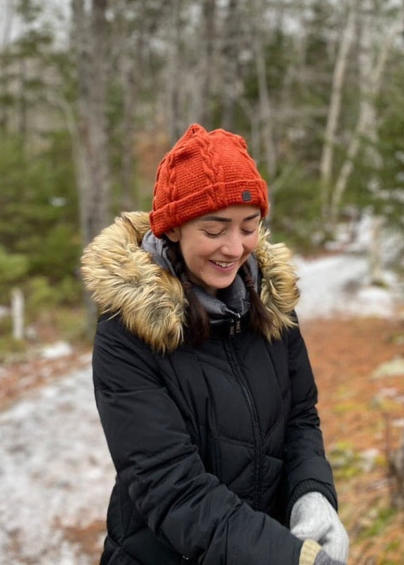 The Braided Knit Beanie