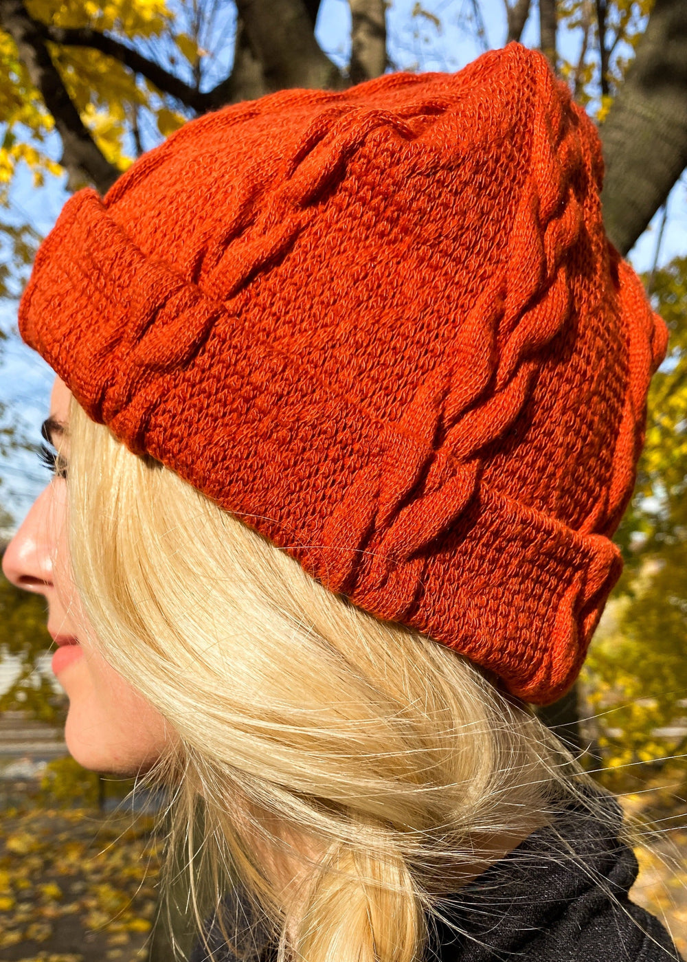 The Braided Knit Beanie