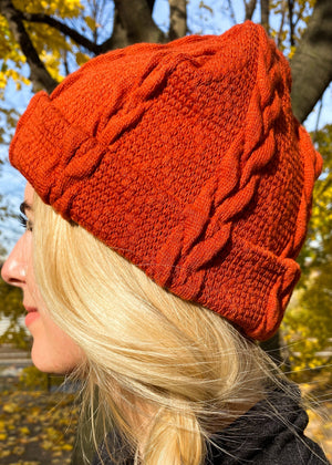 The Braided Knit Beanie