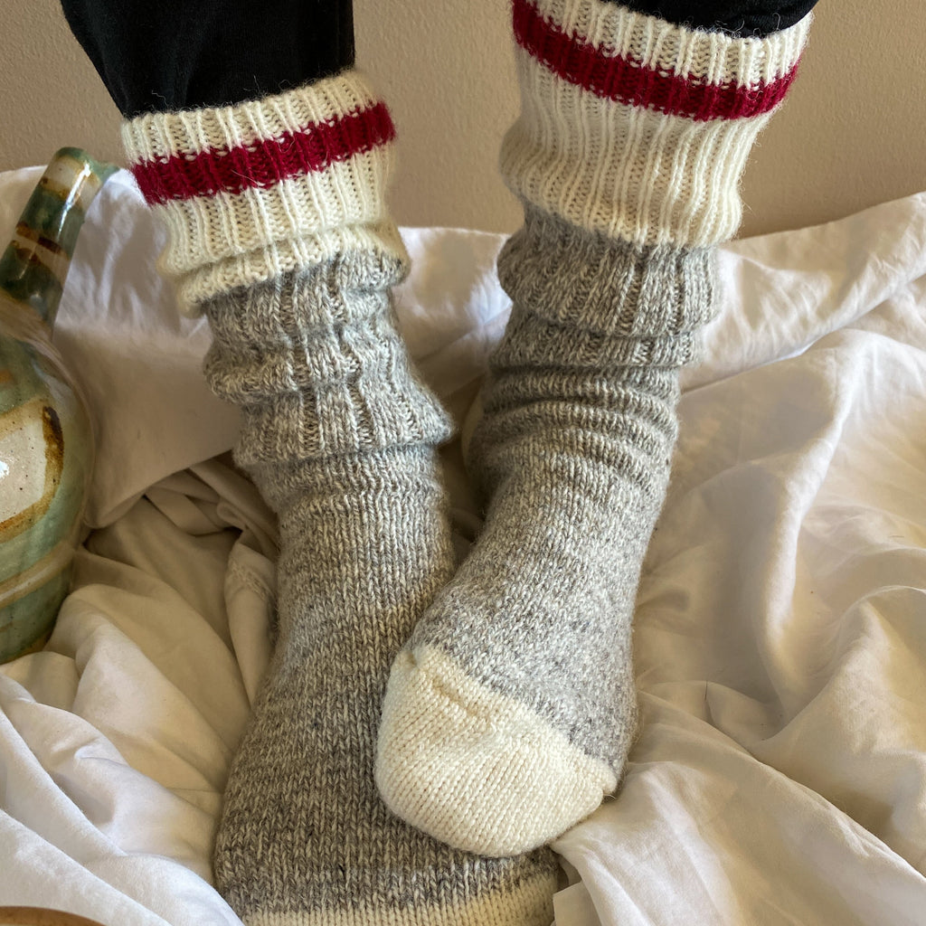Wool Women's Socks - Made in Vancouver
