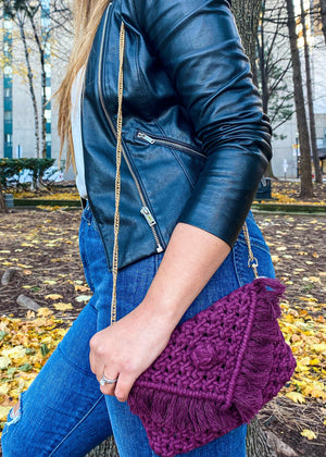 Macrame Clutch