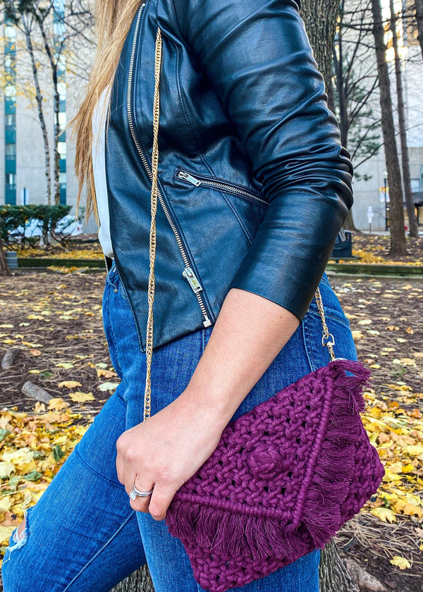 Macrame Clutch