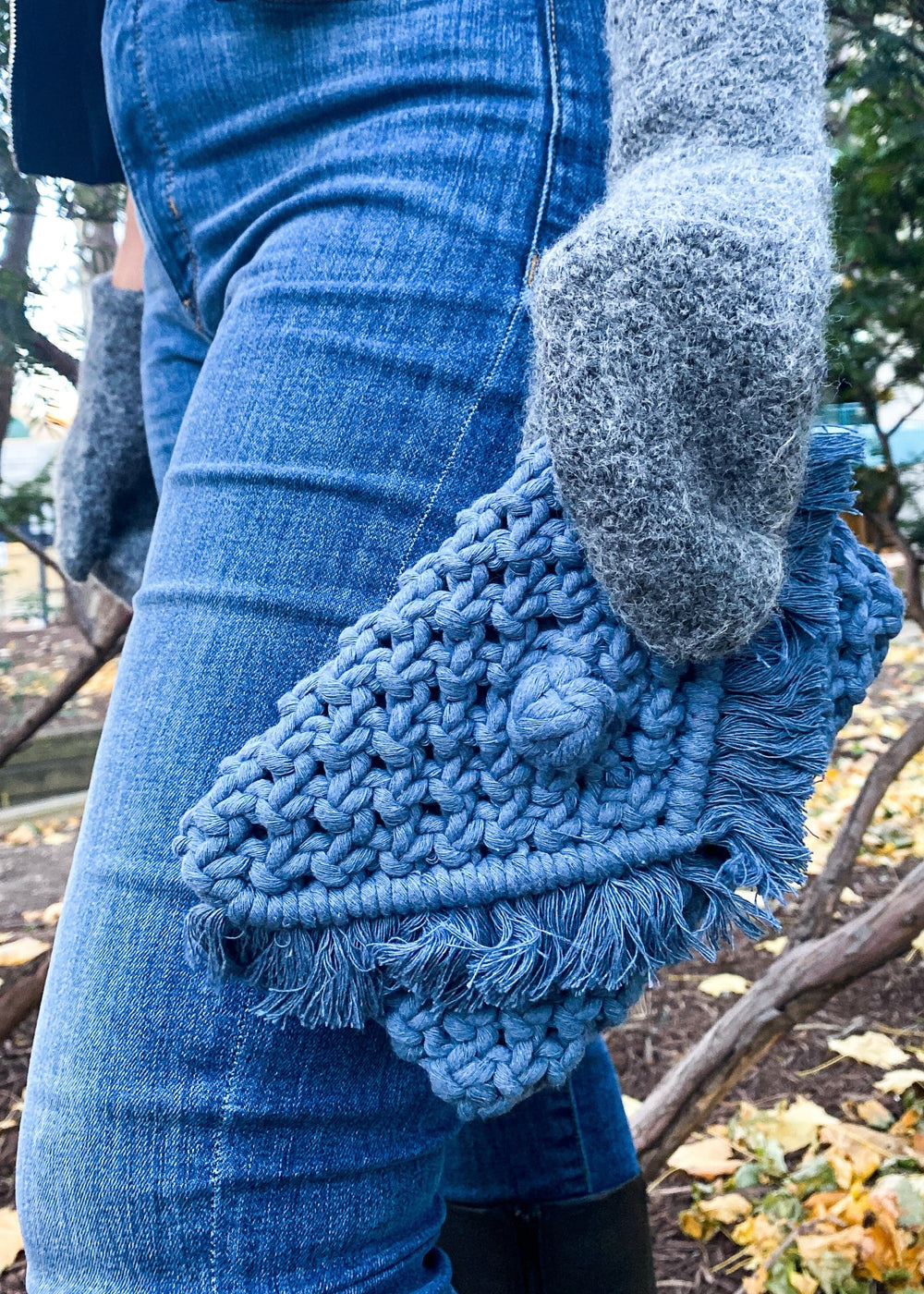 Macrame Clutch
