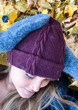 The Braided Knit Beanie