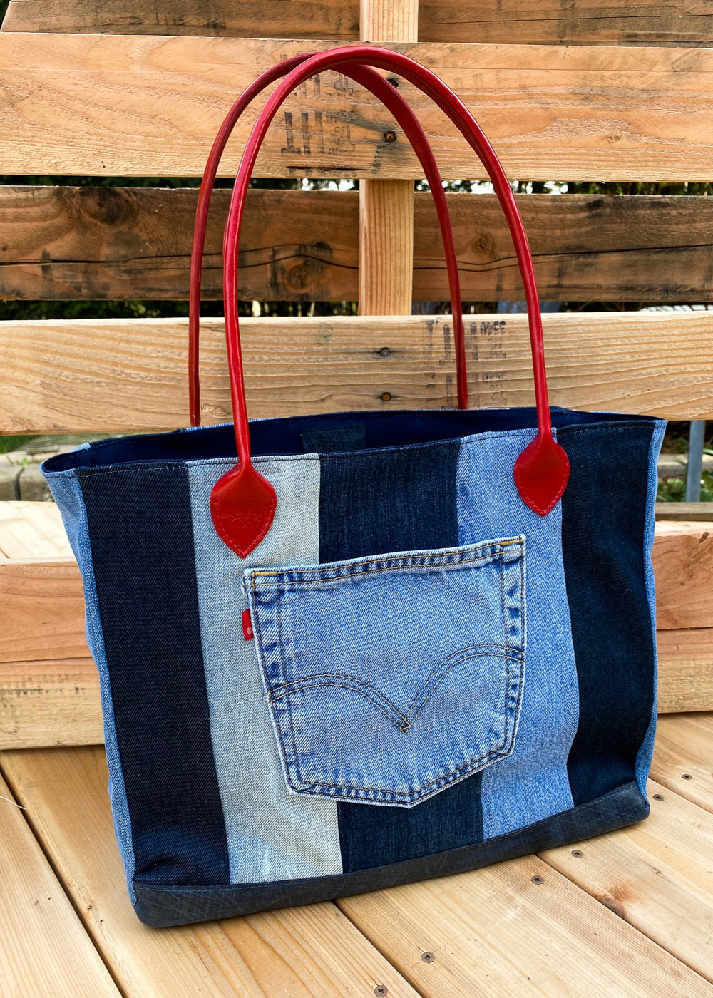 Denim Tote #4