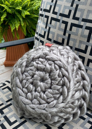 Crochet Boho Round Pillows