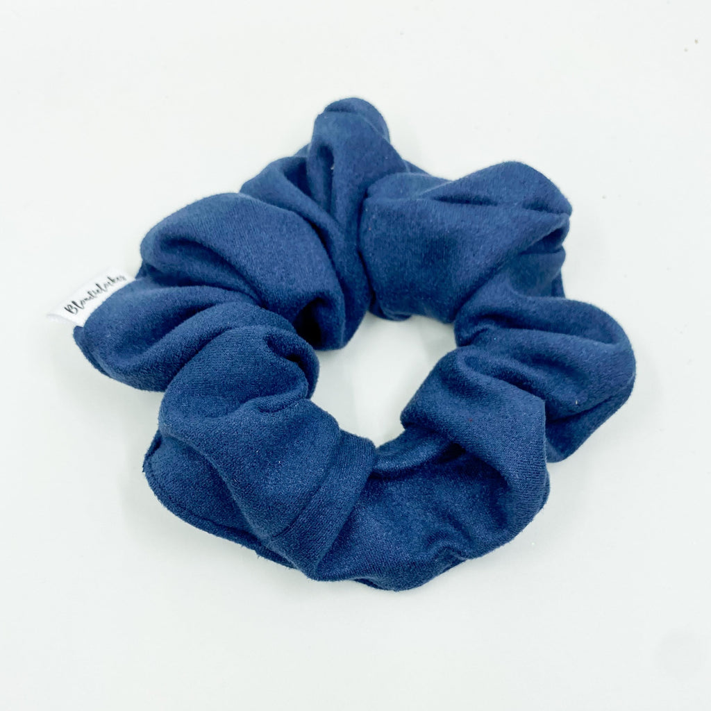 Blue Scrunchie made in Canada