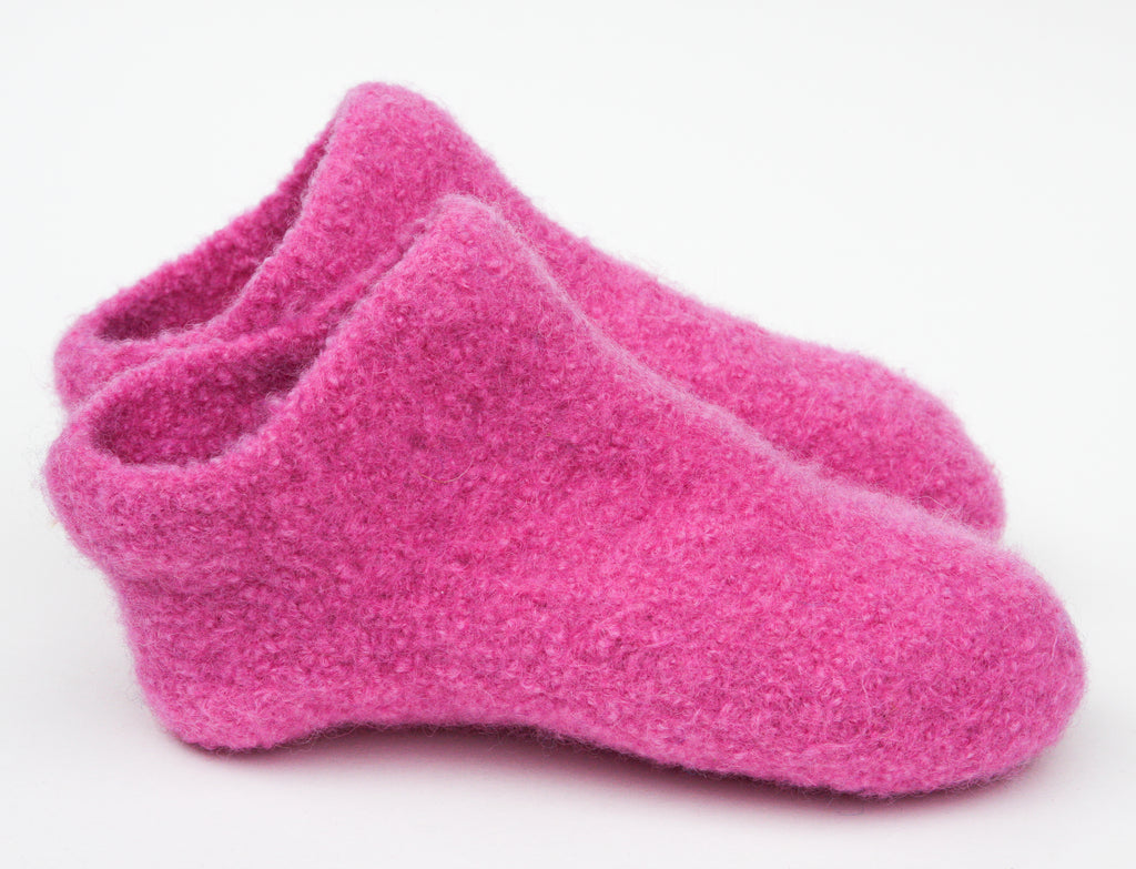Pink slipper socks