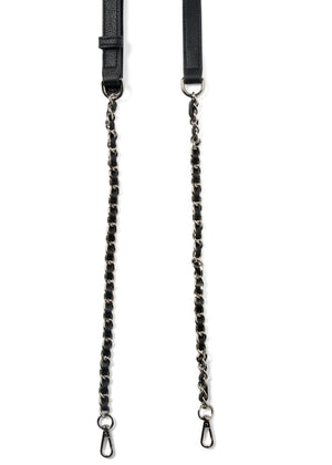 The PARIS - Vegan Leather & Chain Strap
